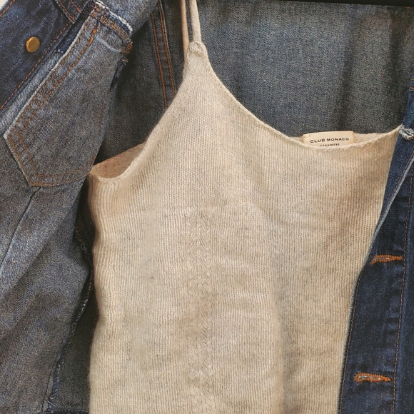 Designer Cropped for Joseph Jean Jacket, Size Small - Picture 5 of 10